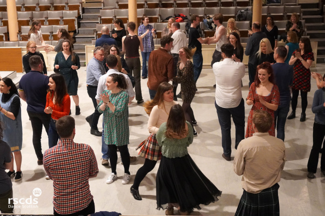 RSCDS Ceilidh Dancing at Celtic Connections 2024